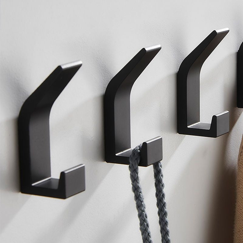 5Pack Adhesive Wall Hooks for Bathroom Kitchen