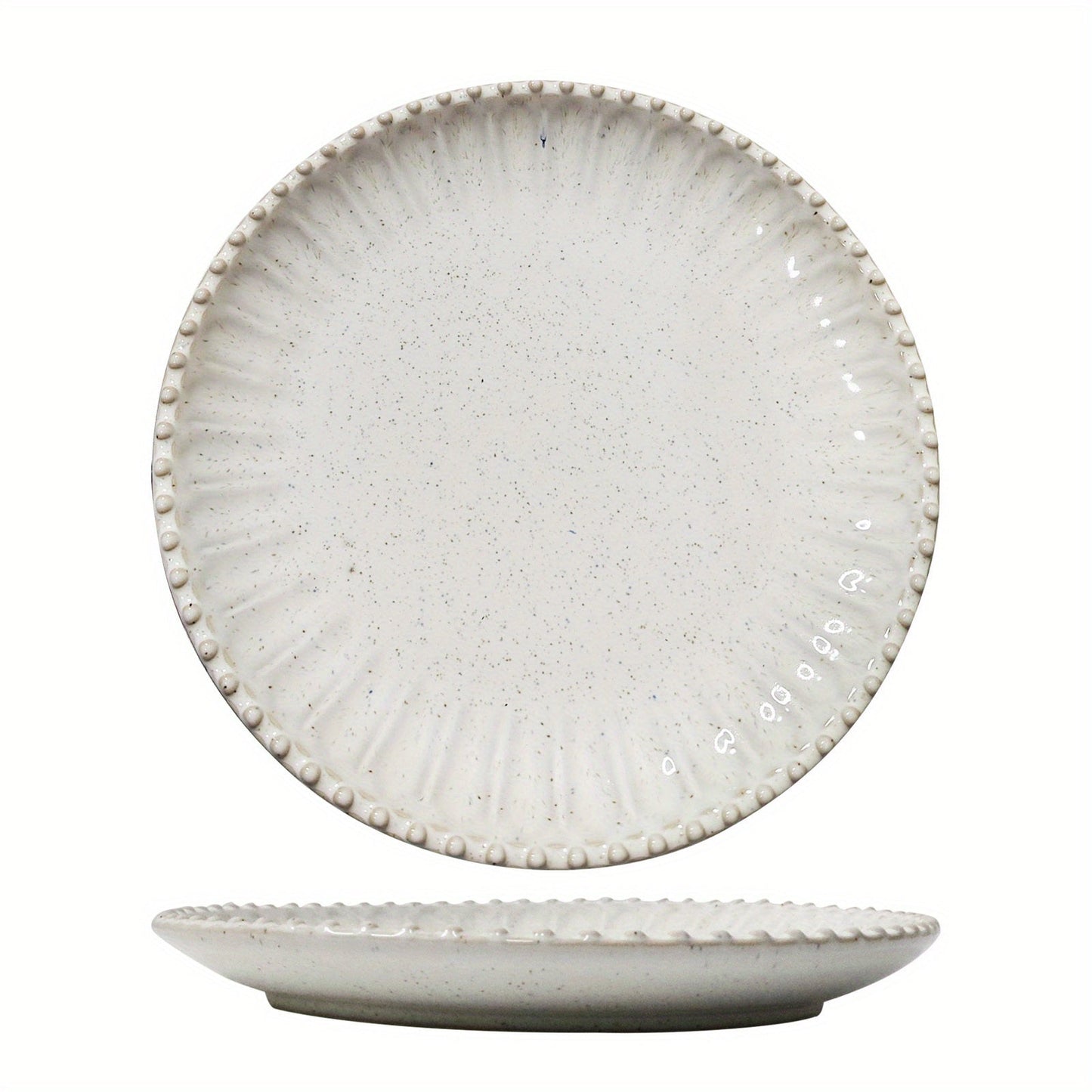 Elegant Ceramic Plate Set Perfect for Meals Decor