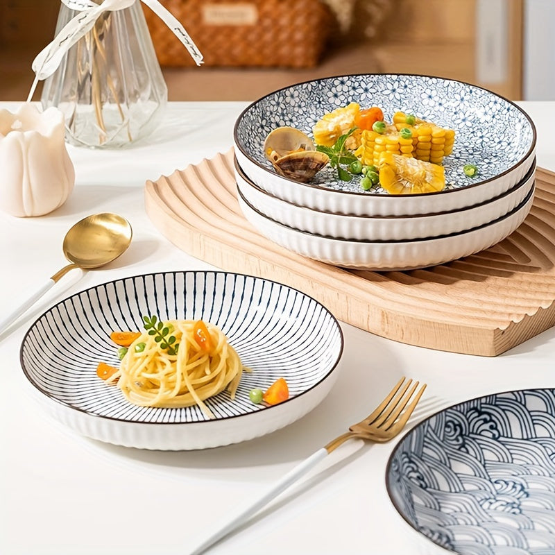 Versatile Ceramic Plate Perfect for Home or Restaurant Use