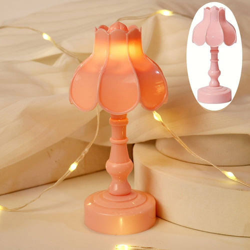 Flower Mini Desk Lamp  Ideal Night Light  Decor