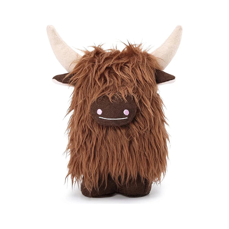 Highland Cow Gnomes Birthday Decorations Gifts Cream Scottish Tomte Decor Farmhouse Nordic Dwarf Home Calf Gnome Herd Collection