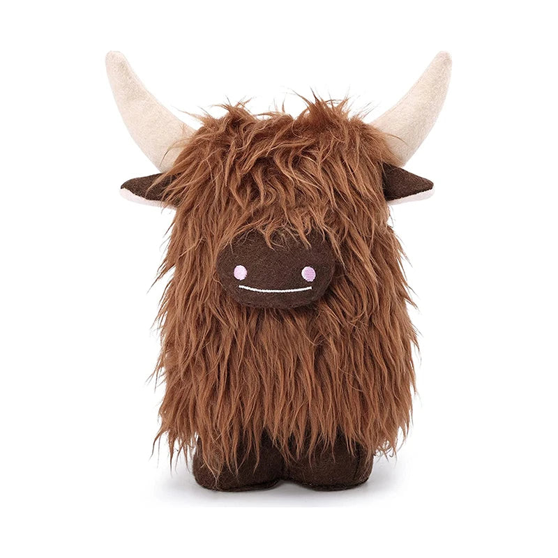 Highland Cow Gnomes Birthday Decorations Gifts Cream Scottish Tomte Decor Farmhouse Nordic Dwarf Home Calf Gnome Herd Collection