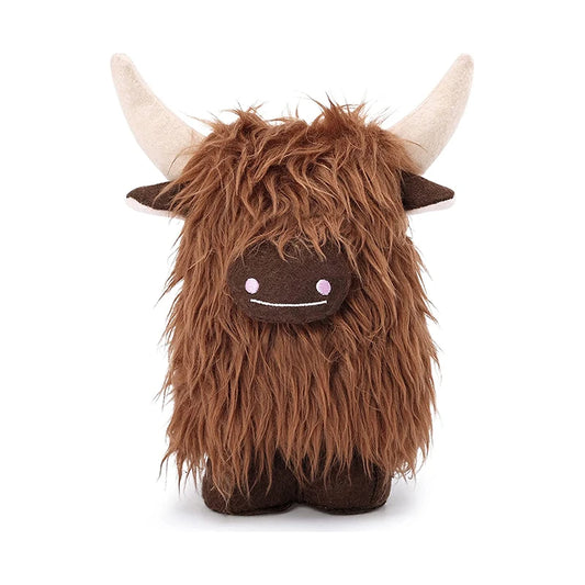 Highland Cow Gnomes Birthday Decorations Gifts Cream Scottish Tomte Decor Farmhouse Nordic Dwarf Home Calf Gnome Herd Collection