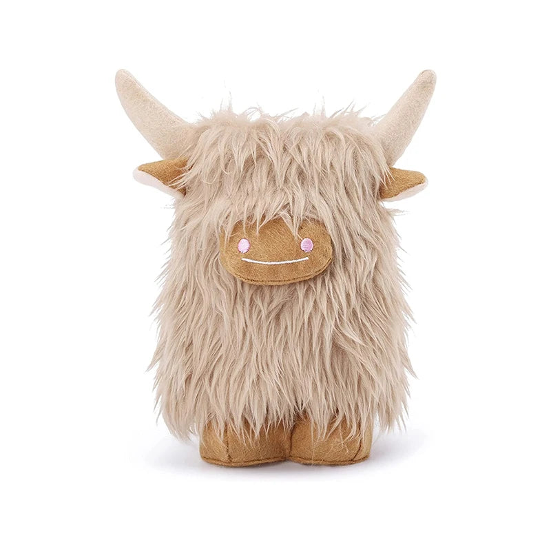 Highland Cow Gnomes Birthday Decorations Gifts Cream Scottish Tomte Decor Farmhouse Nordic Dwarf Home Calf Gnome Herd Collection