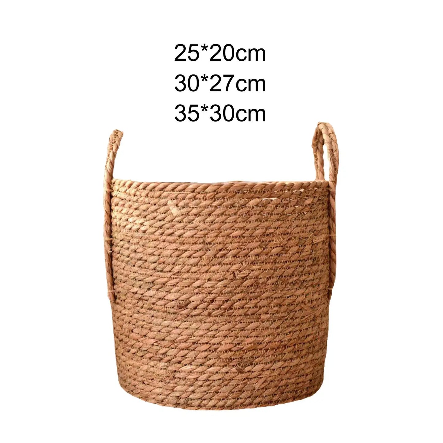 Woven Planter Basket Flower Basket Home Decor, Ornament, Large Capacity Flower Pot Storage Basket for Farmhouse Home Bedroom