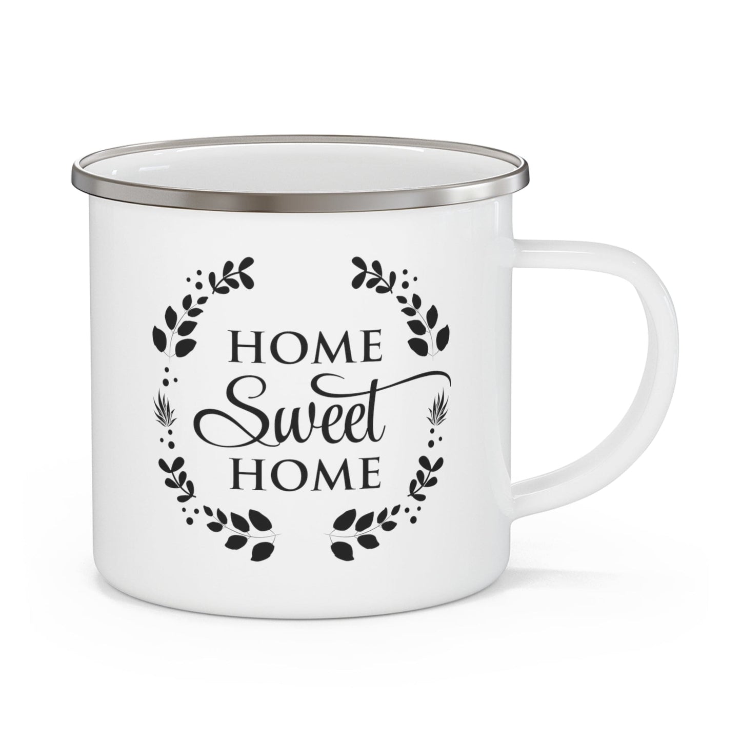 Enamel Camping Mug - Home Sweet Home